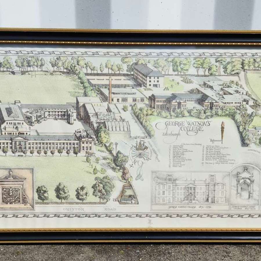 Limited Ed Print of George Watson's College by Michael Peter Gill
