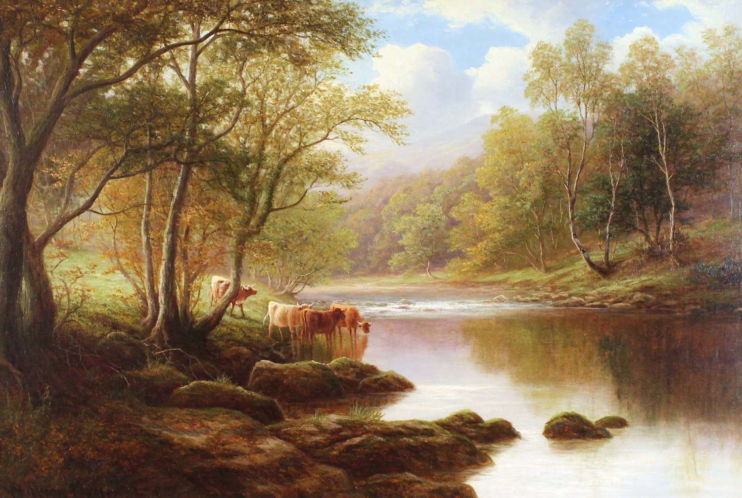 WILLIAM MELLOR (1851 - 1931) Oil on Canvas