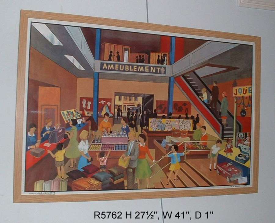 Department Store Poster Ref R5762