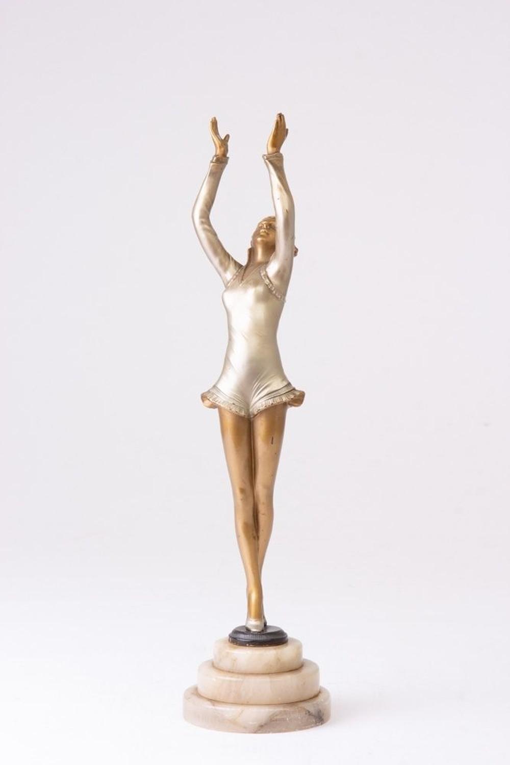 Art Deco Lady's Figure by Lorenzyl c.1920s