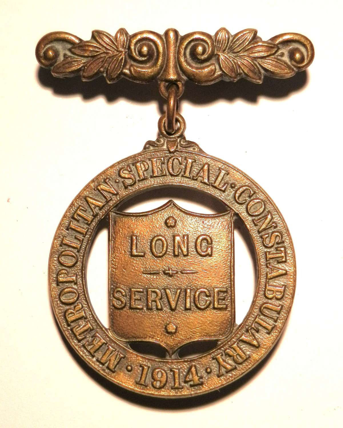1914 Metropolitan Police Special Constabulary Medal.