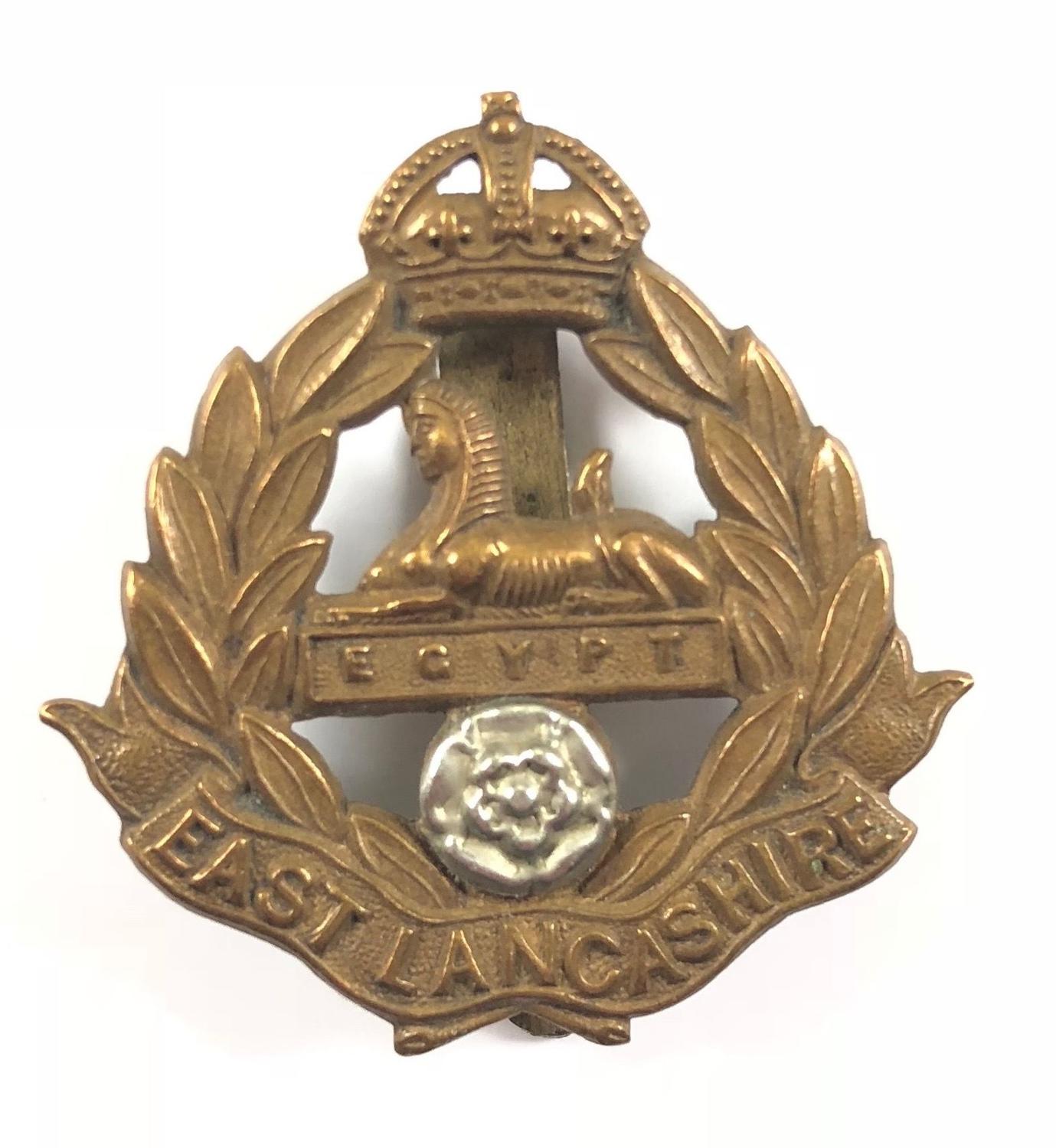 East Lancashire Regiment Militia Bn 1901-08 cap badge