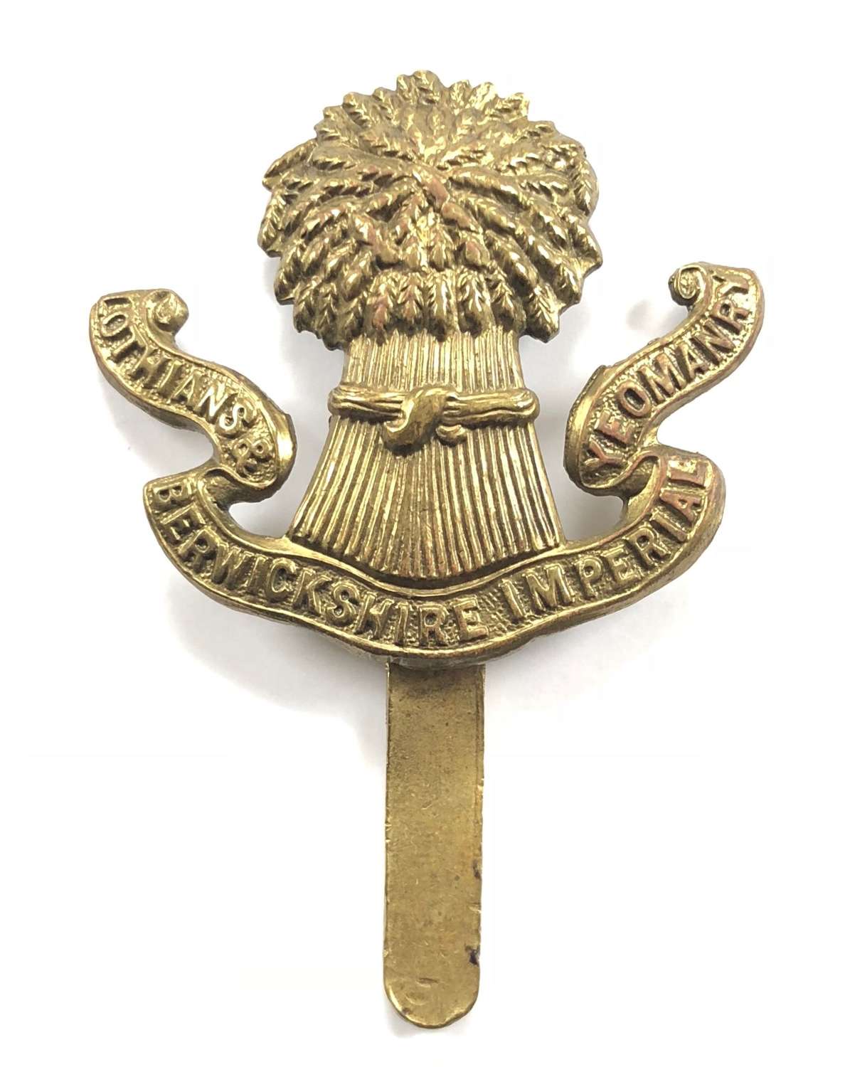 Lothians and Berwickshire Imperial Yeomanry OR’s cap badge