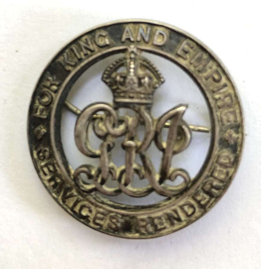 RND Nelson, Gallipoli casualty Silver War Badge