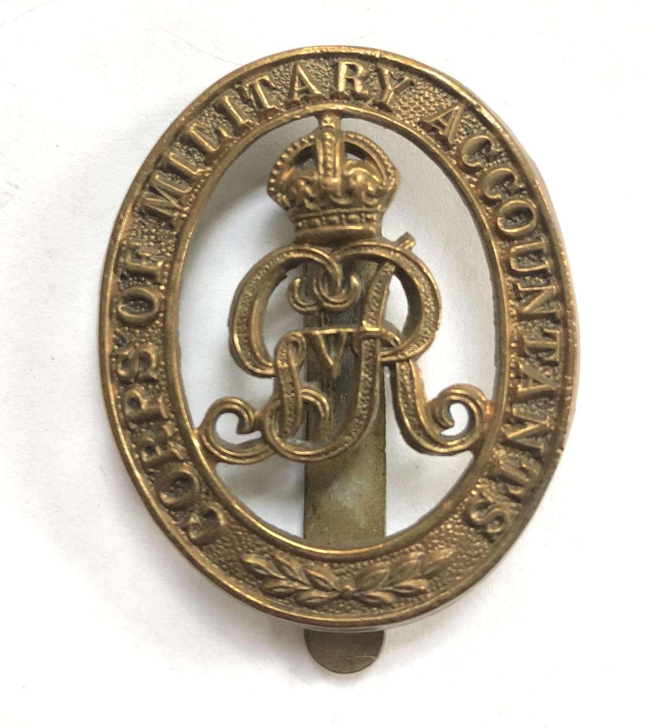 Corps of Military Accountants cap badge circa 1919-27
