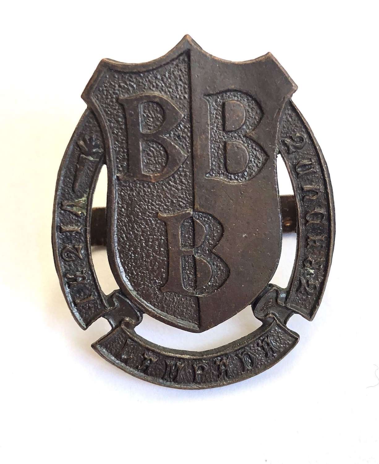 Bridlington School OTC OSD bronze cap badge