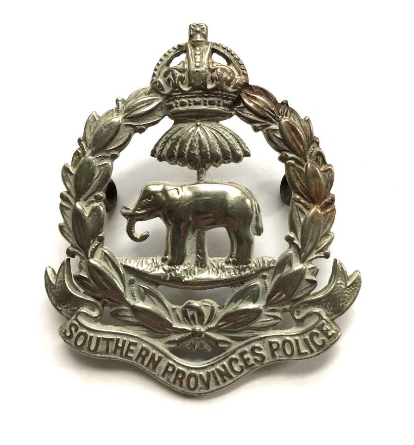 Nigeria. Southern Provinces Police post 1901 cap badge