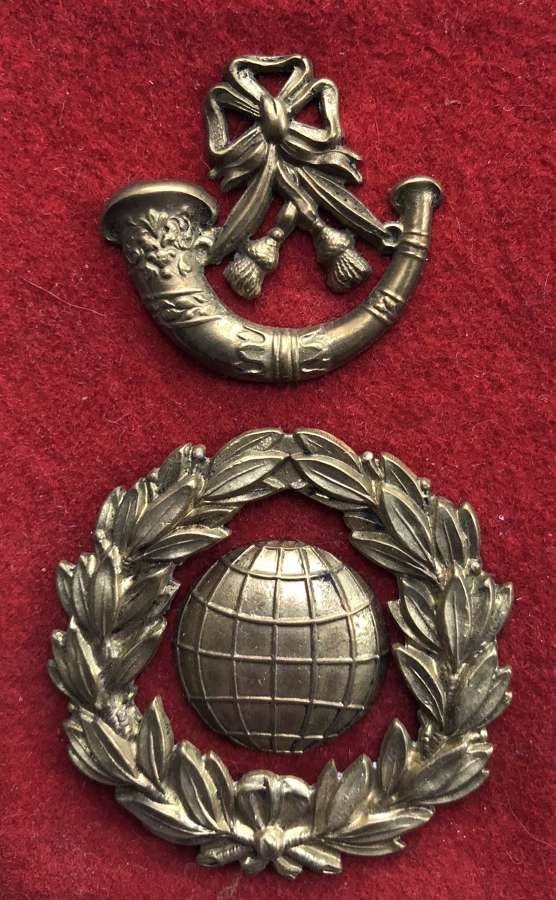 Royal Marine Light Infantry Victorian OR’s glengarry badge c1870-97