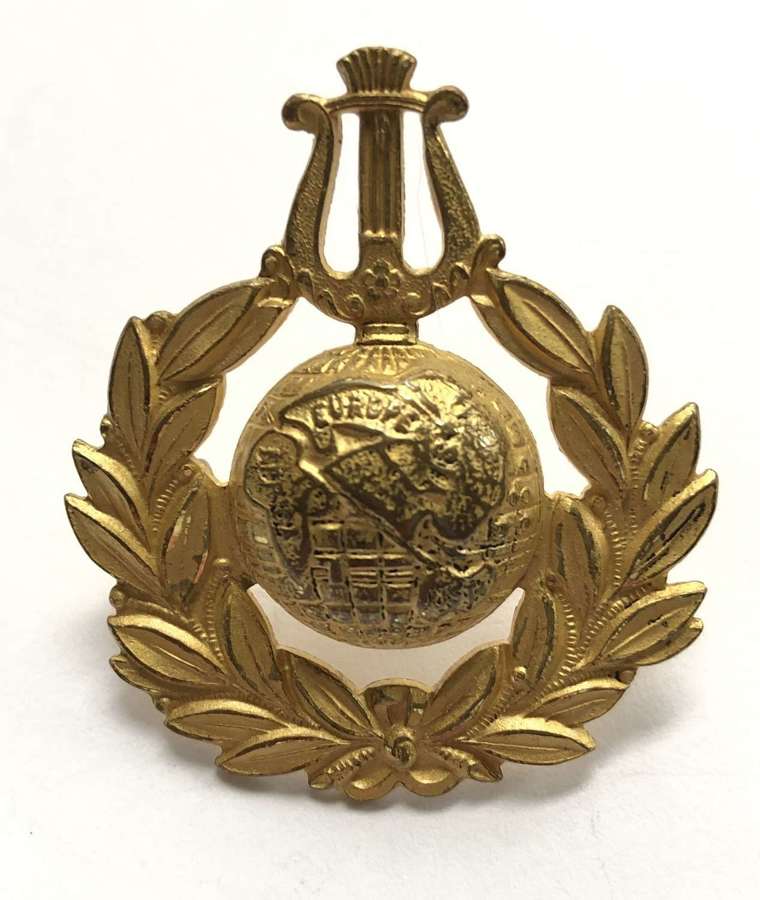 Royal Naval School of Music post 1936 senior NCO’s cap badge
