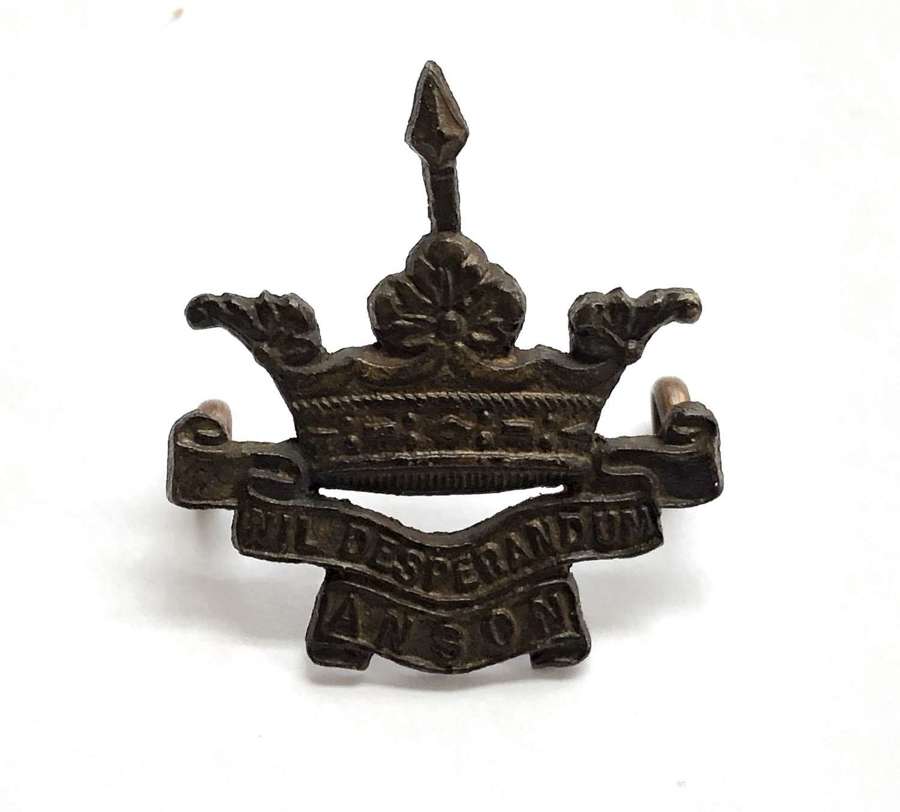 Anson Battalion Royal Naval Division OSD collar badge C1915-18