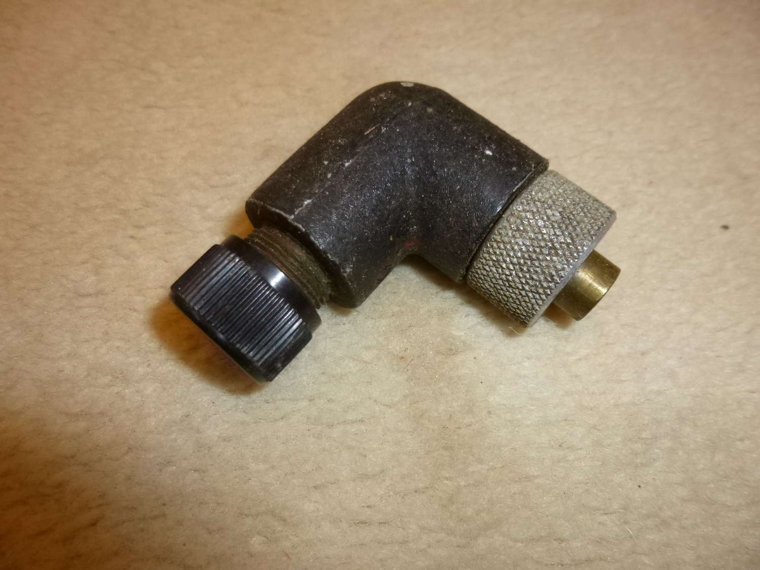 US Air Force Bendix MS-52a drive cable elbow connector