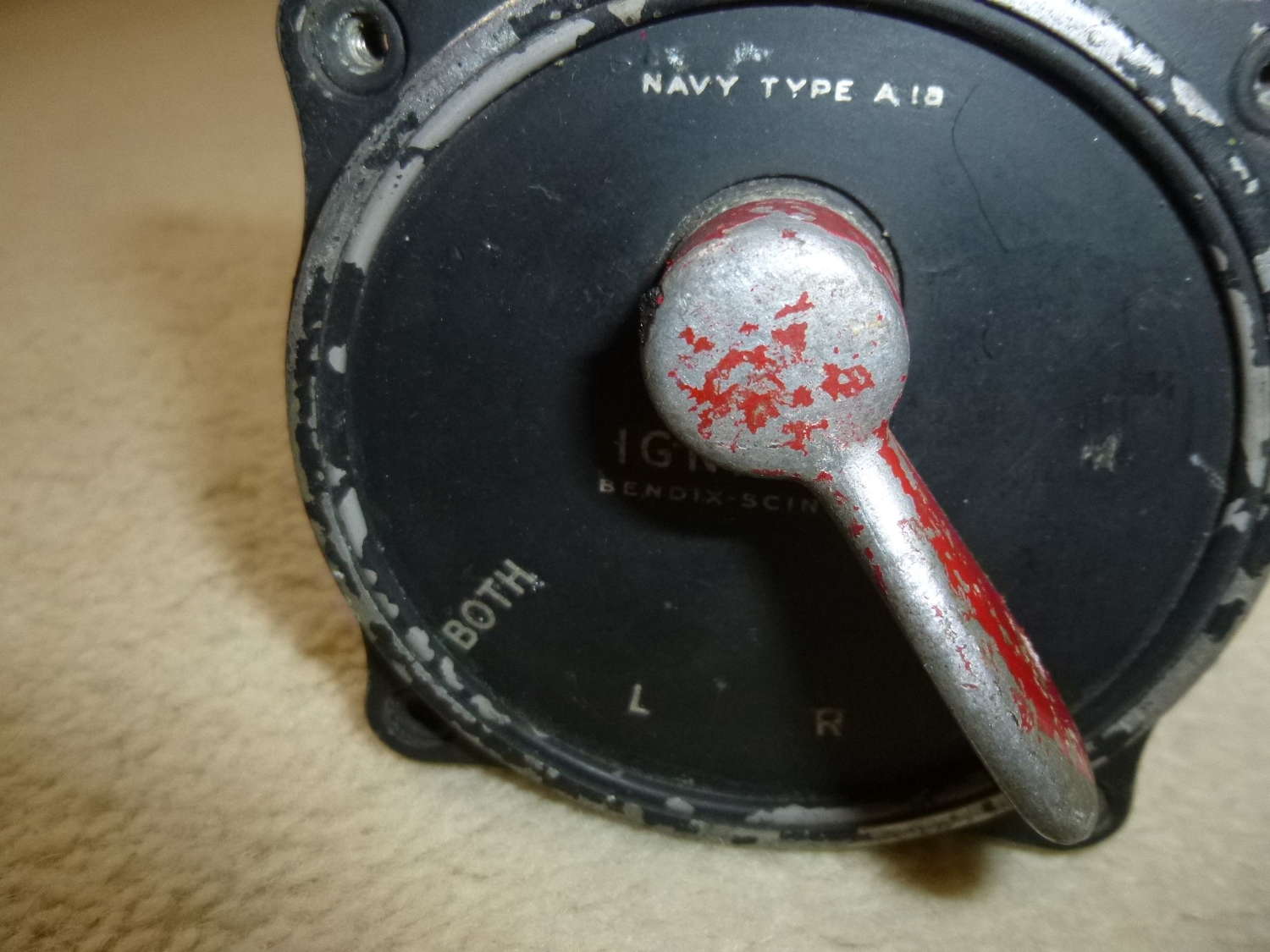US Air Force Magneto Switch
