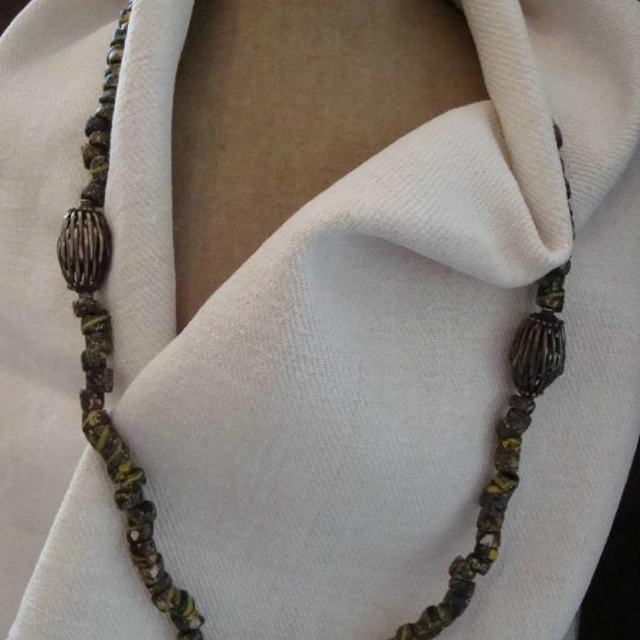 19th century Venetian Bead Necklace