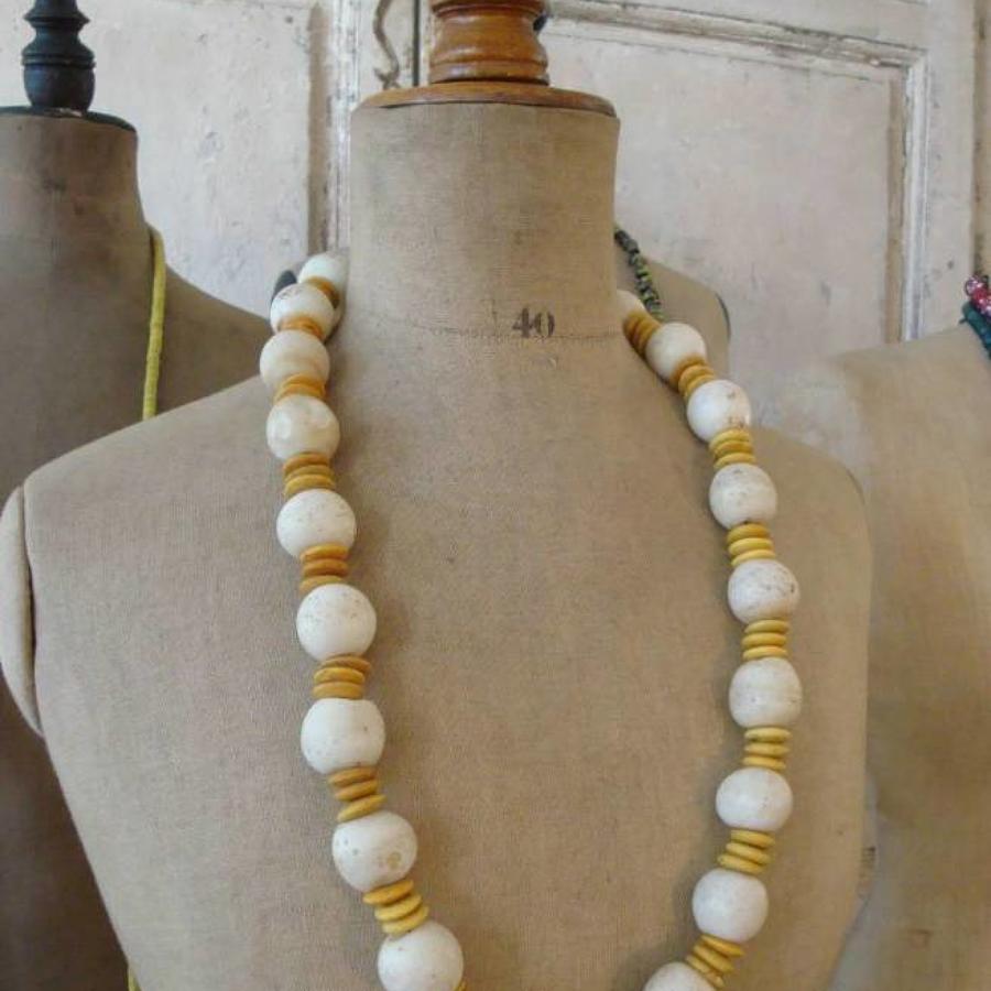 African antique Bead Necklace