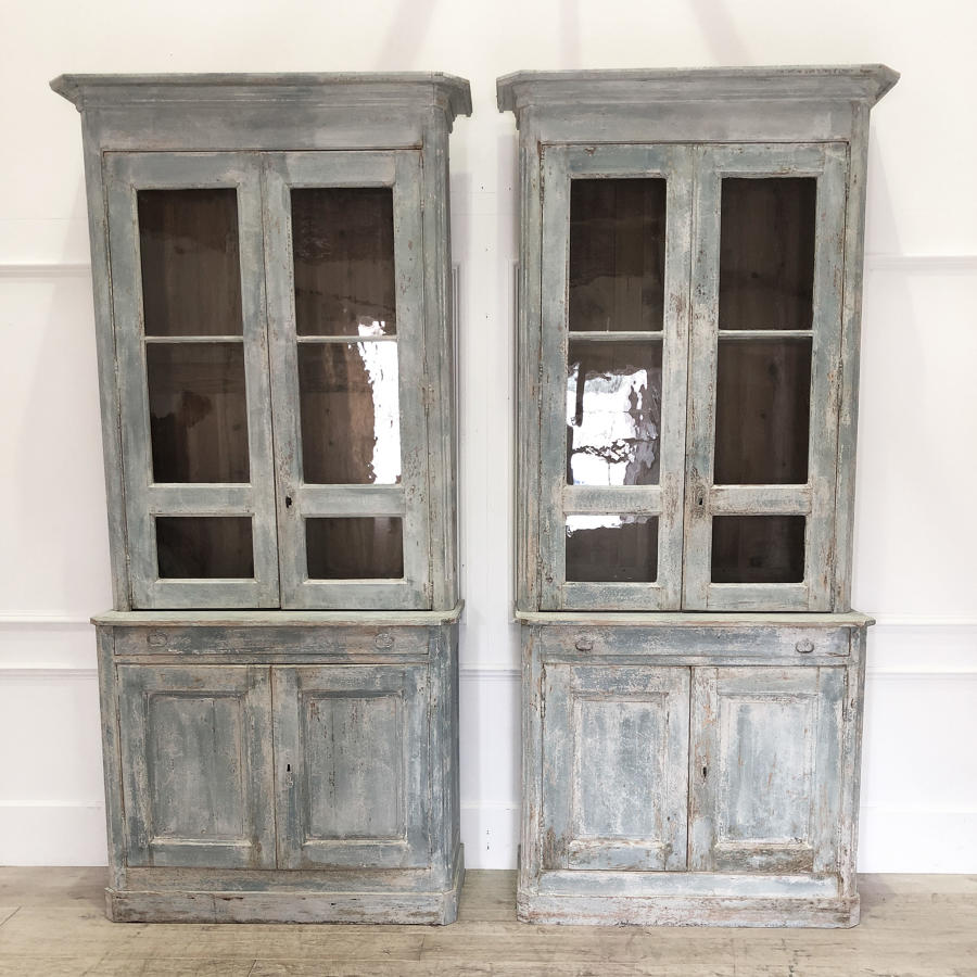 Pair of French early 19th c Cabinets Circa 1820