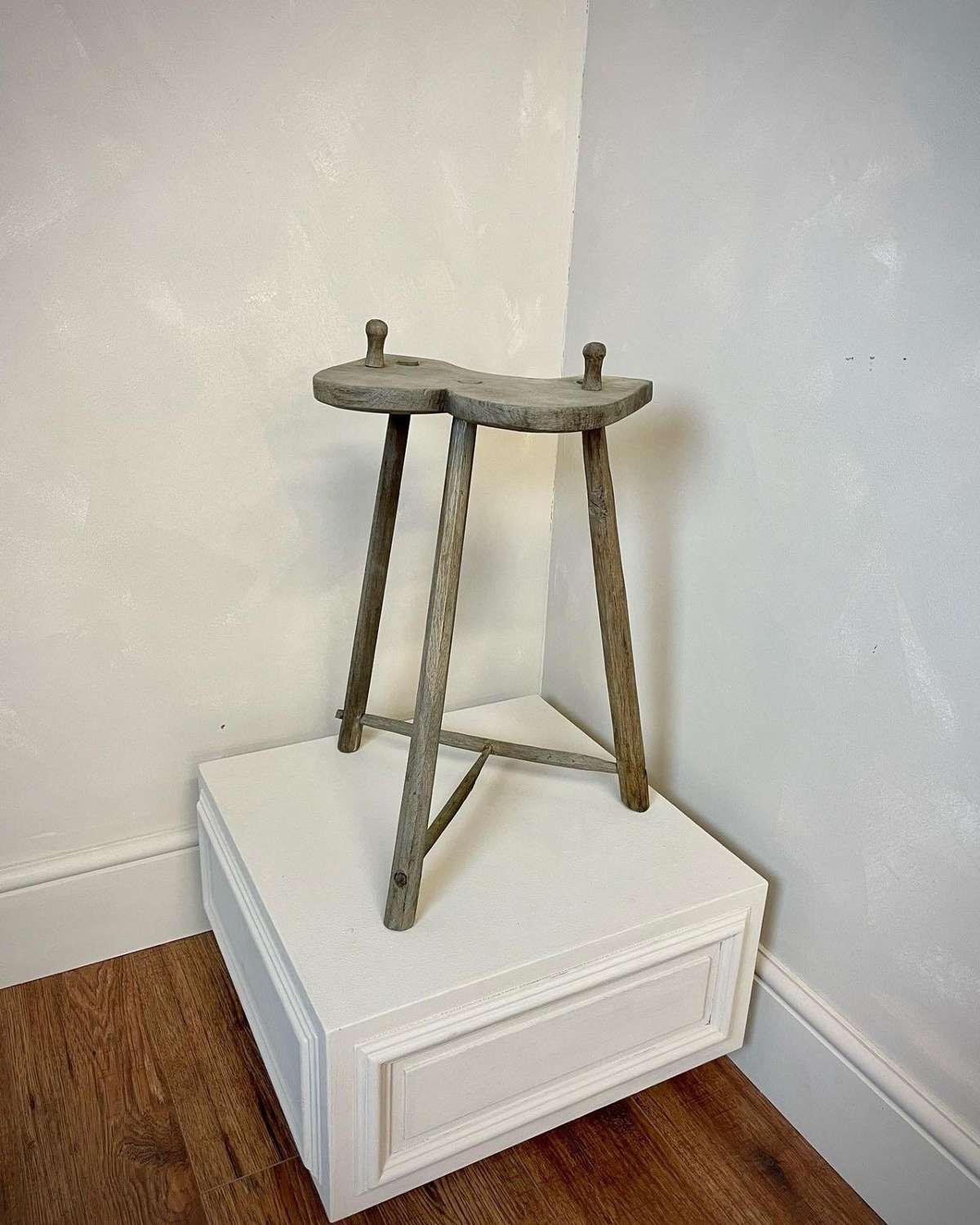 Peg jointed primtive stool