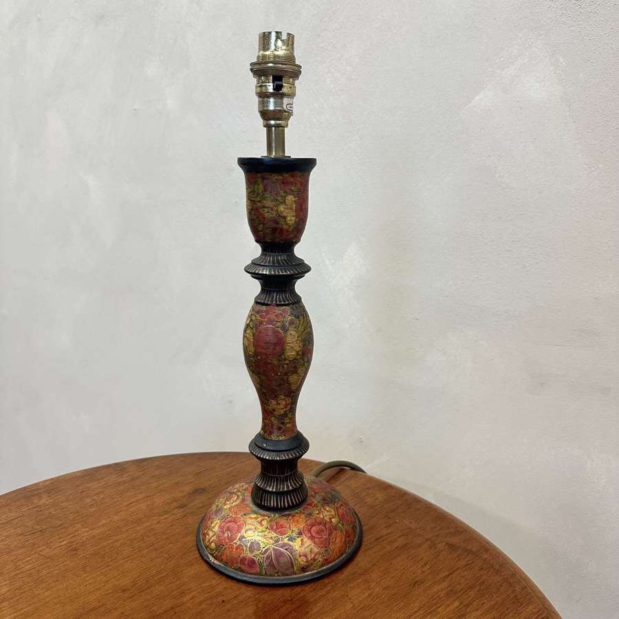 Hand Painted Kashmiri Table Lamp