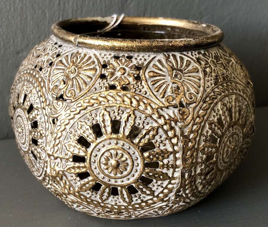 Moroccan style candle holder
